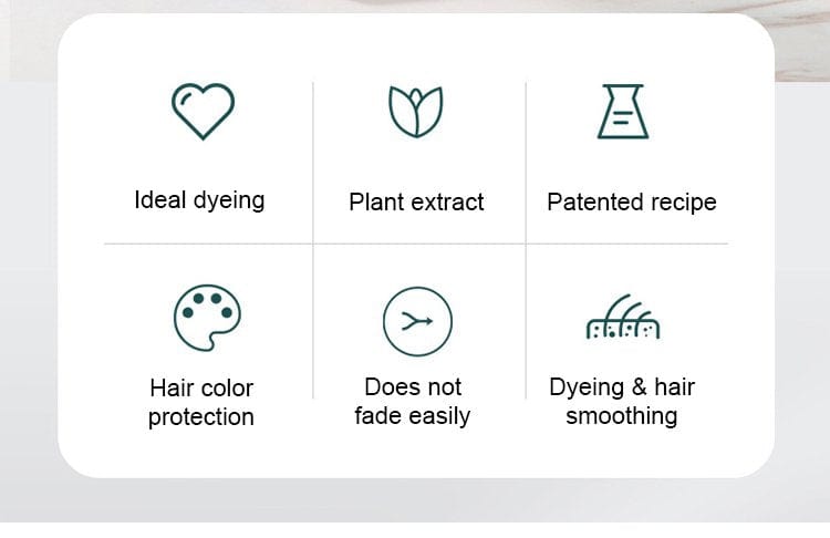 3 in 1 Black Hair Dye Shampoo - Buy 1 Get 1 Free ⏰