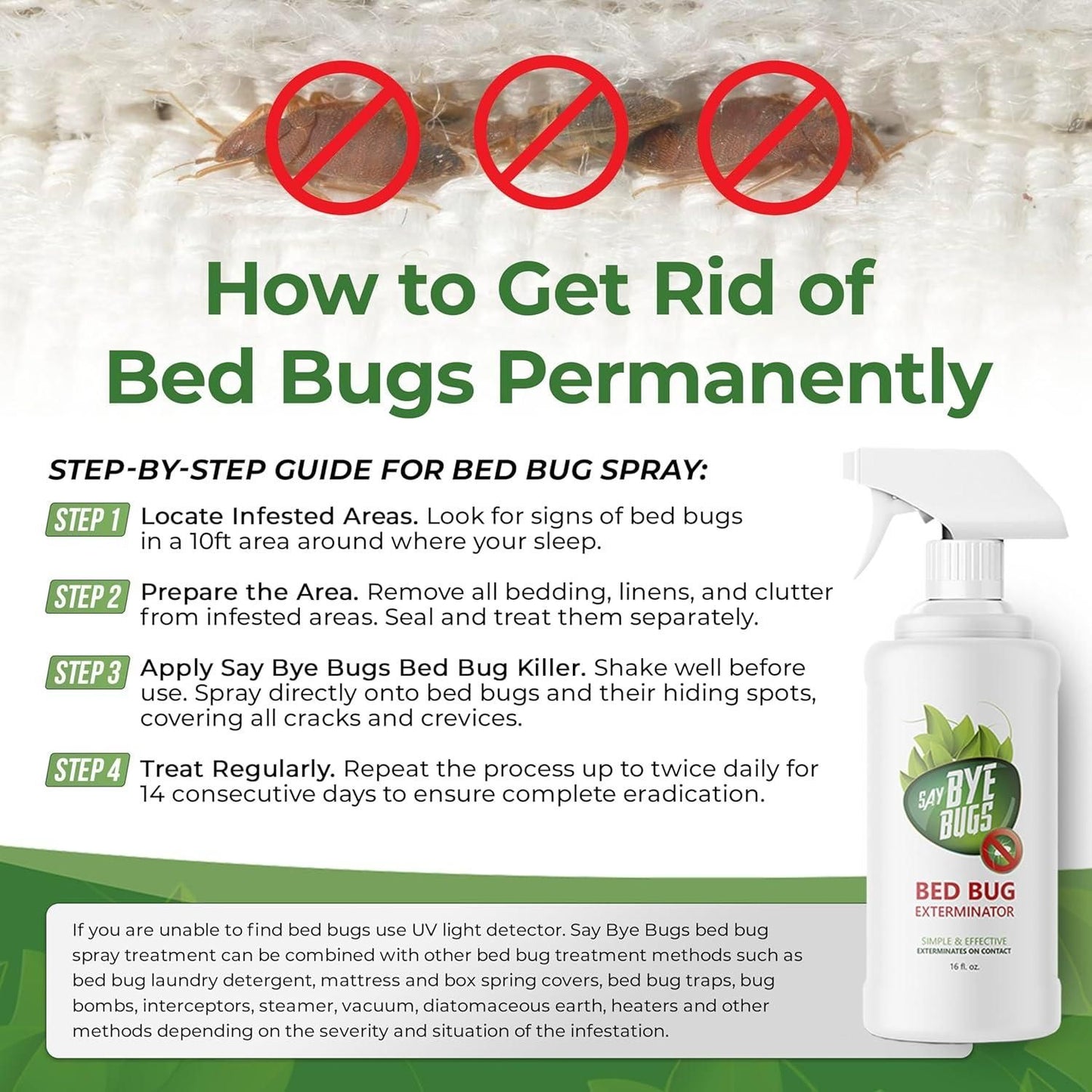 Say Bye Bye Bug - Spray  Buy 1 Get 1 Free