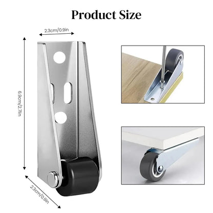 Home Roller – 4 Pieces + Free Screws