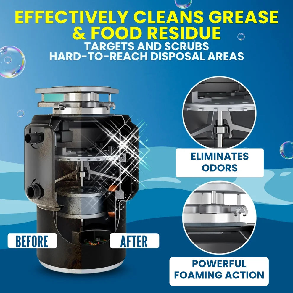 LemonBlast Yellow Bubble Tablets – Odor Eliminator + Blockage Remover BUY 1 GET 1 FREE