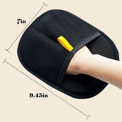 Pet Fur Remover Glove – Reusable Grooming Glove for Cats & Dogs (Pack of 1)