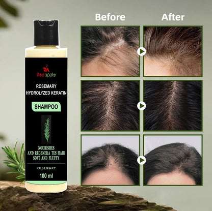 Rosemary Keratin Boost Hair Growth Shampoo (Buy 1 Get 1 Free)