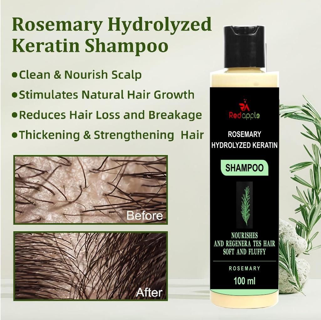 Rosemary Keratin Boost Hair Growth Shampoo (Buy 1 Get 1 Free)