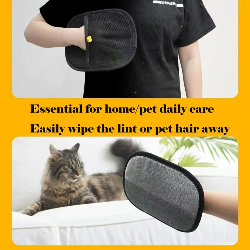Pet Fur Remover Glove – Reusable Grooming Glove for Cats & Dogs (Pack of 1)