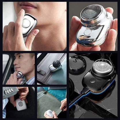 Novashave - Portable Rotary Dual Ring Electric Shaver