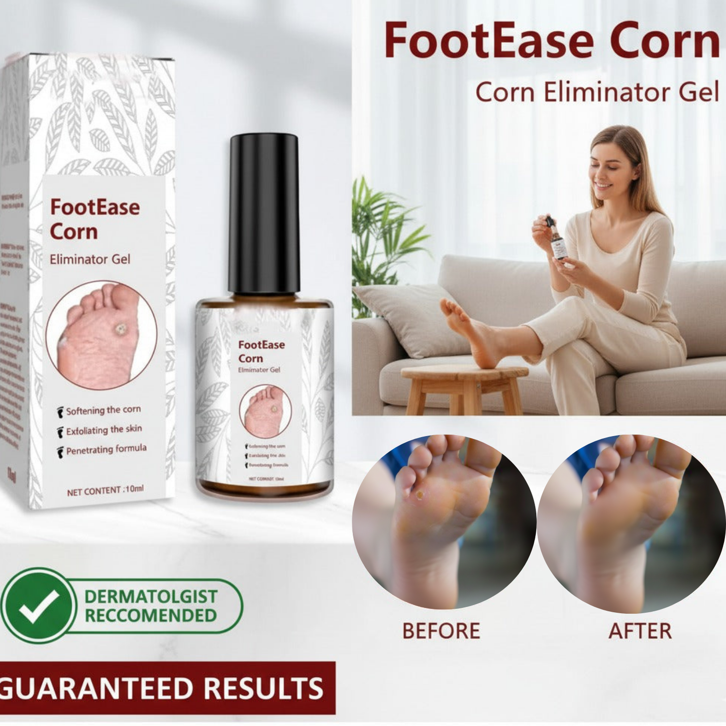 Feet Corn Removal Serum 30ml ( Pack Of 1 )