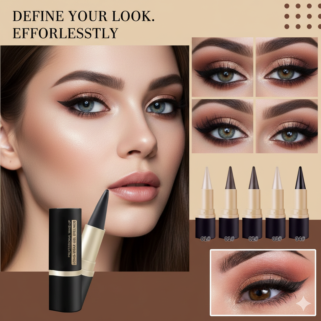 ✨ BUY 1 GET 1 FREE! 💥 Matte Fast-Drying Eyeliner – Waterproof, Long-Lasting & Perfect for Any Look 👁️🖤