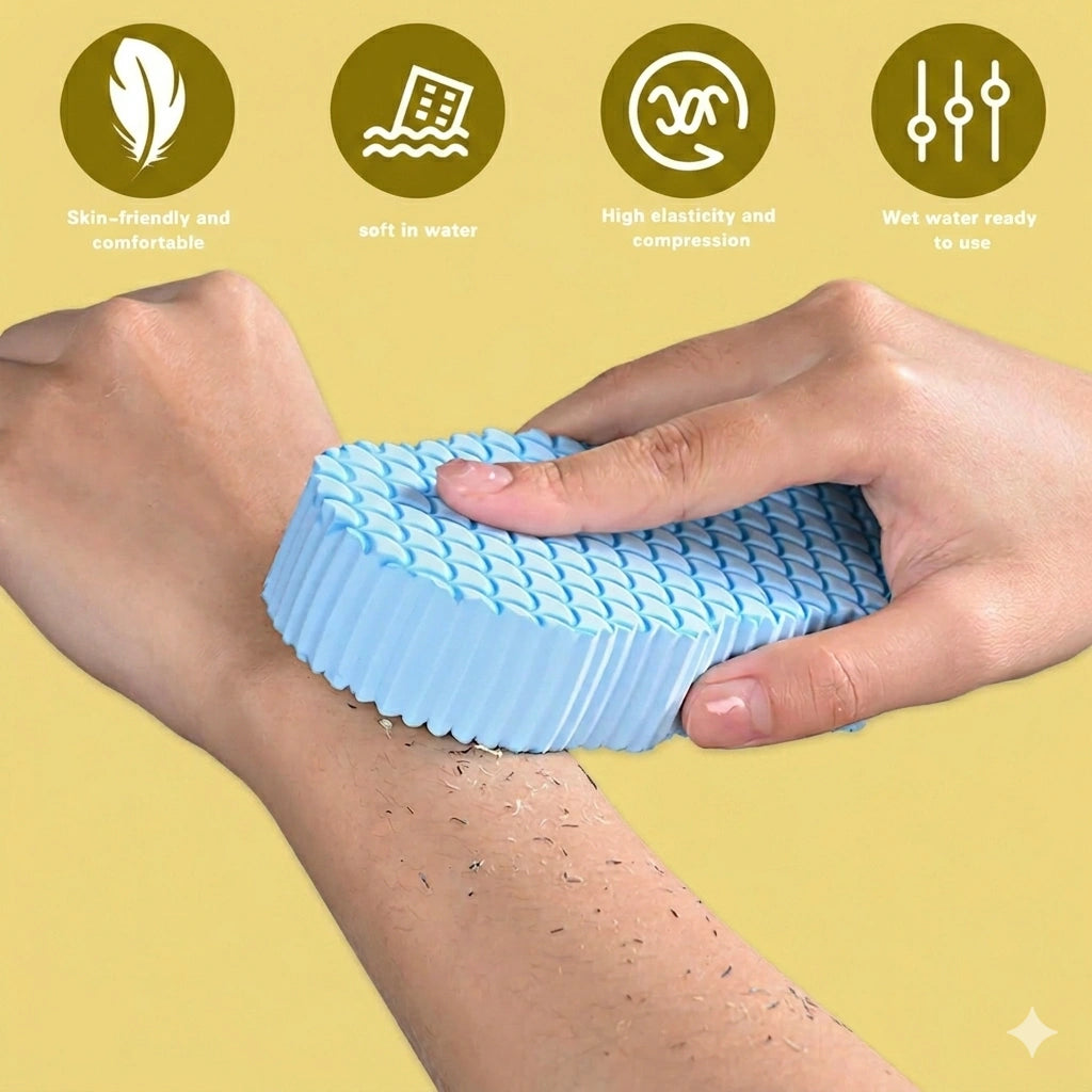 DeadSkin Eraser™ Ultra Soft Exfoliating Bath Sponge