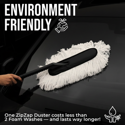 Removable Telescopic Car Wax Drag Nano Fiber Car Duster/Wash Brush Exterior Interior Cleaning Kit