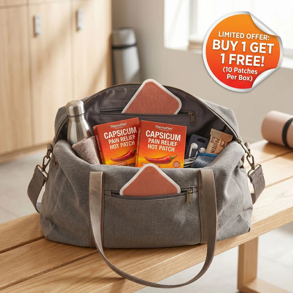 CapsiRelief Pro– Capsicum-Based Pain Relief Patch (Buy 1 Get 2 Free)