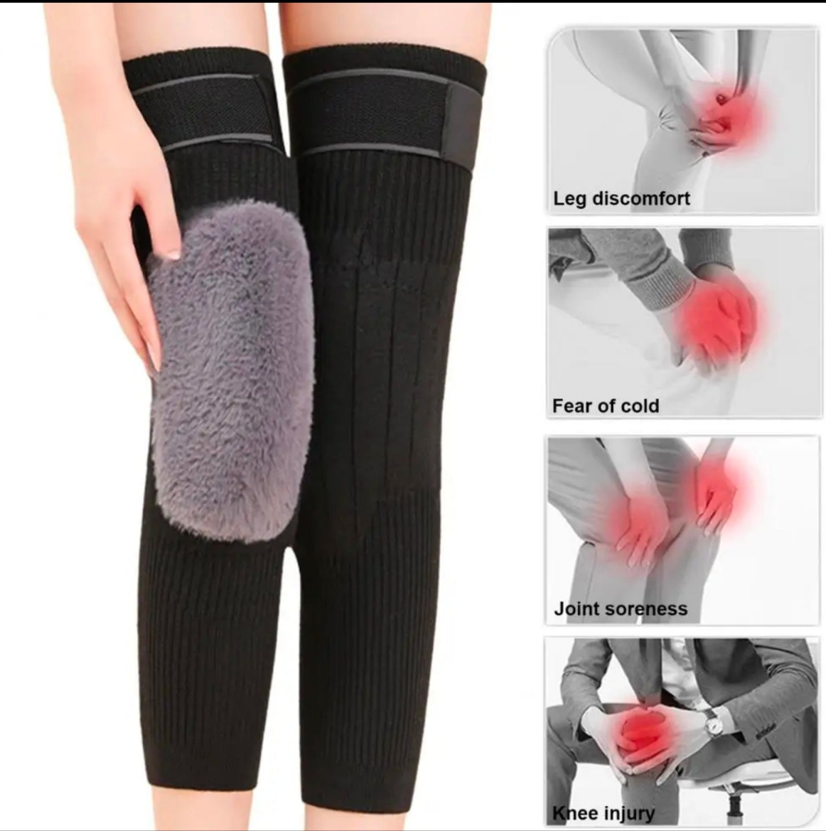 WinterGuard™ Knee Warmers (2 Pcs)