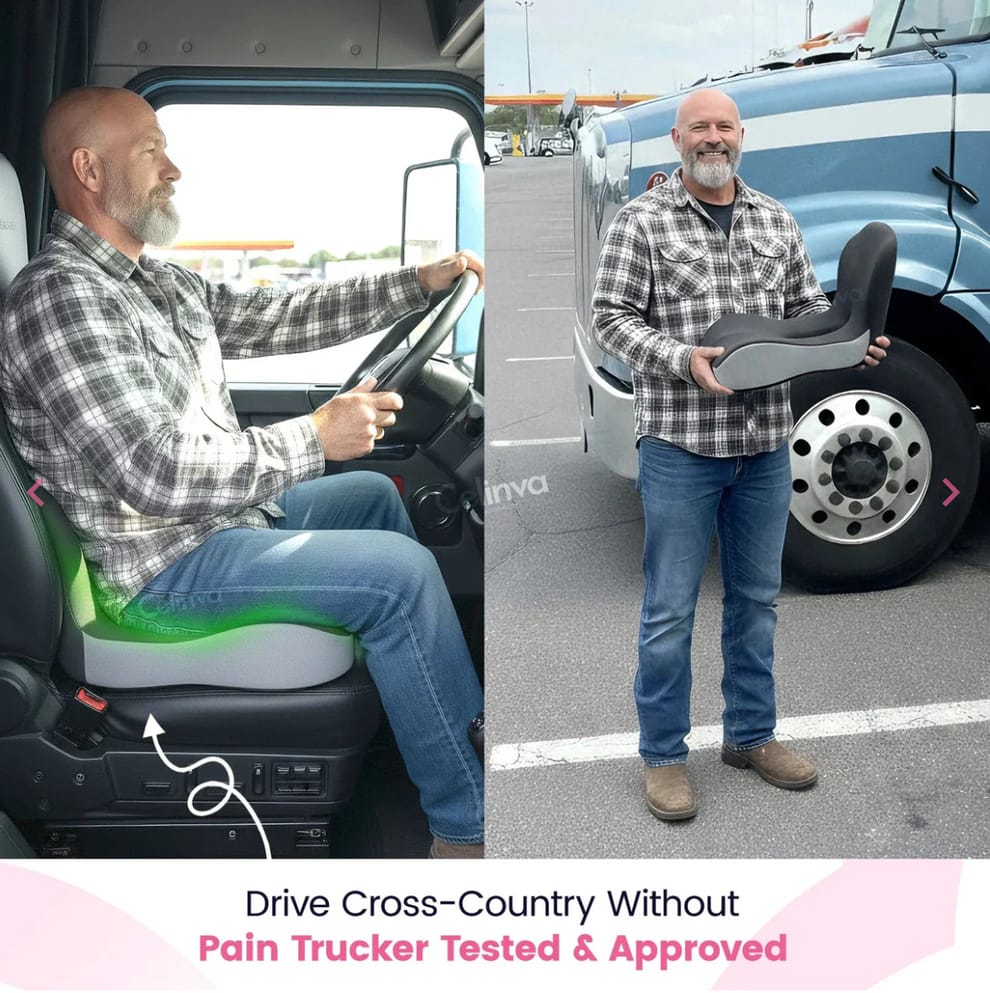 ErgoSoft™ Ergonomic Seat Cushion
