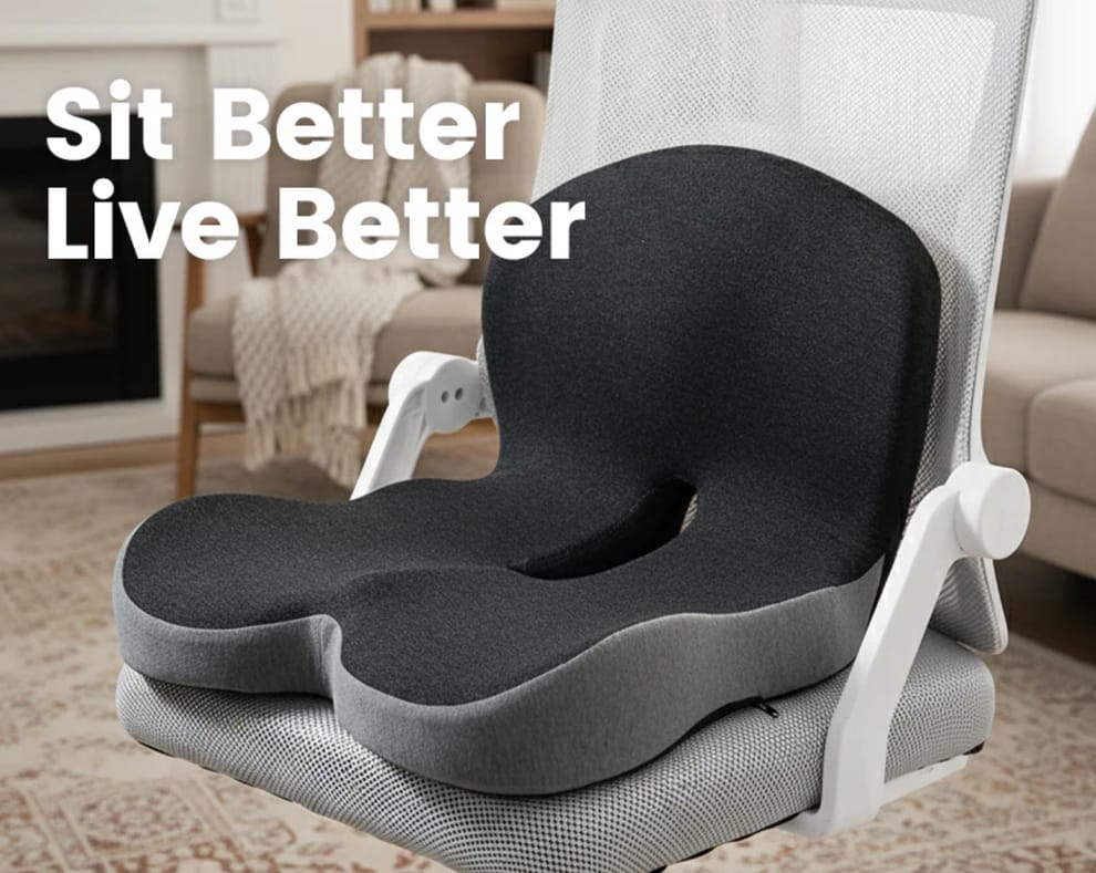 ErgoSoft™ Ergonomic Seat Cushion