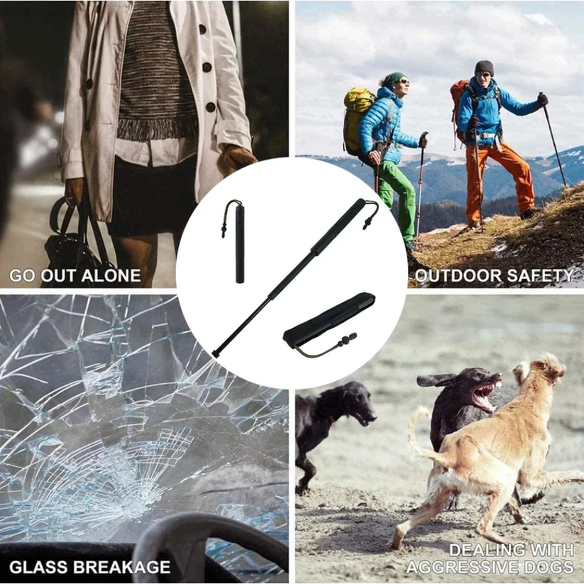 Self Defence Tactical Rod (Heavy Metal and Extendable)