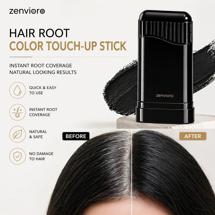 Touchup Pro Stick – Instant Grey Coverage & Natural Black Shine