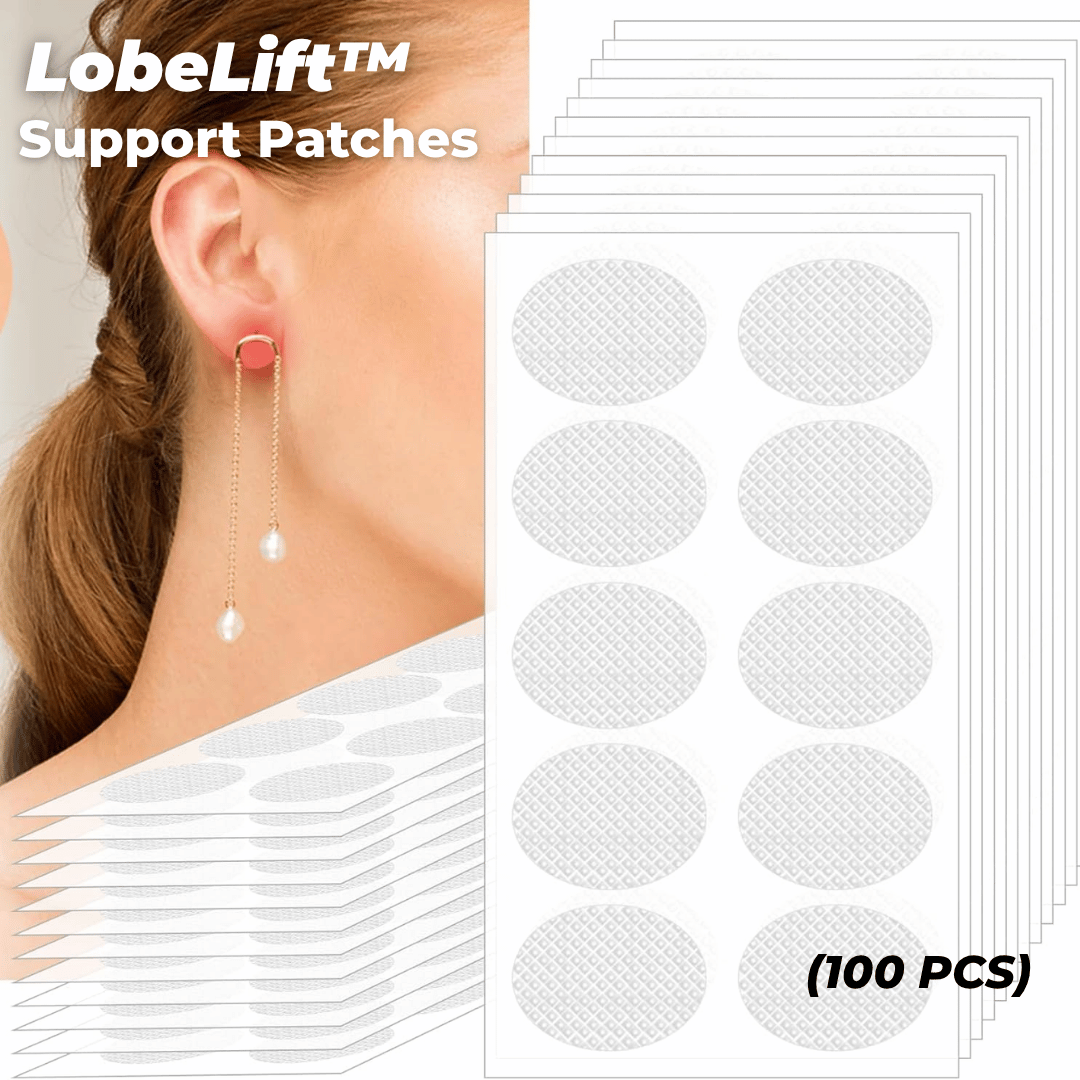 LobeLift™ Support Patches (50+50 FREE)
