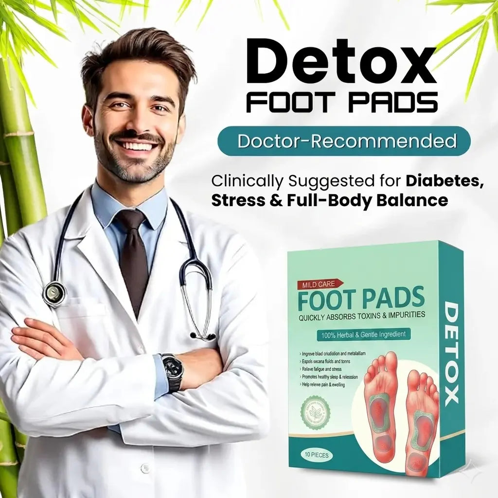 Herbal Foot Pads | Gentle Night Care Pads for Daily Foot Comfort (BUY 1 GET 3 FREE))