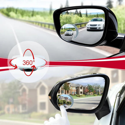 360° Wide View Blind Spot Mirror (pack of 2)