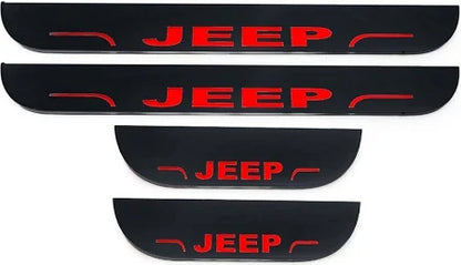 Emblaze - Carbon Fiber Door Sill Protector 8Pcs